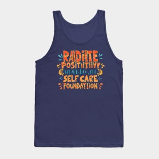 "Meditation Foundation: Radiate Positivity" Tank Top